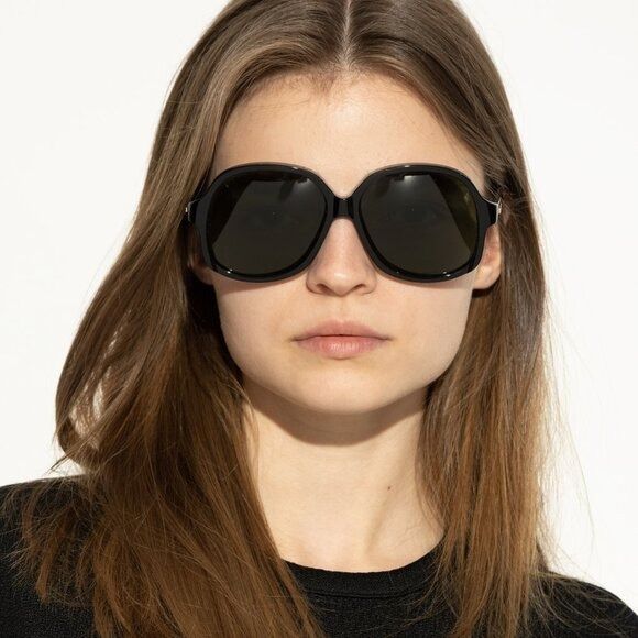 Valentino NEW VALENTINO SUNGLASSES VLS-177A BLACK GREEN WOMEN EYEWEAR Size ONE SIZE - 2 Thumbnail