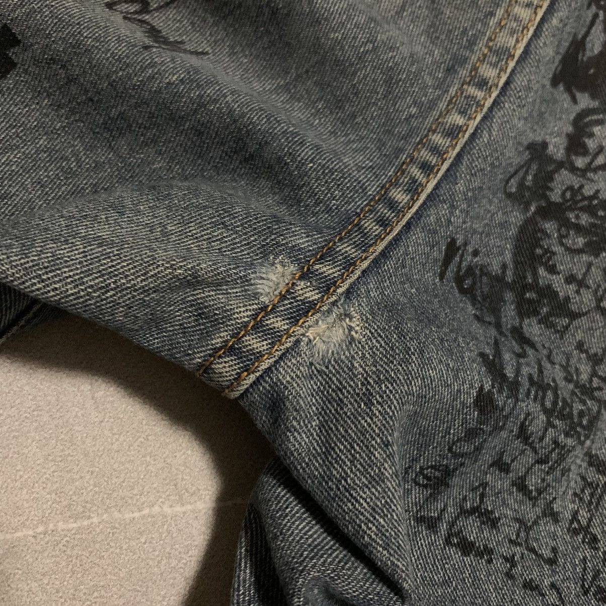 Ecko Unltd. Ecko Unltd. x Jimi Hendrix Carpenter Denim Baggy Jeans Size US 38 / EU 54 - 10 Thumbnail