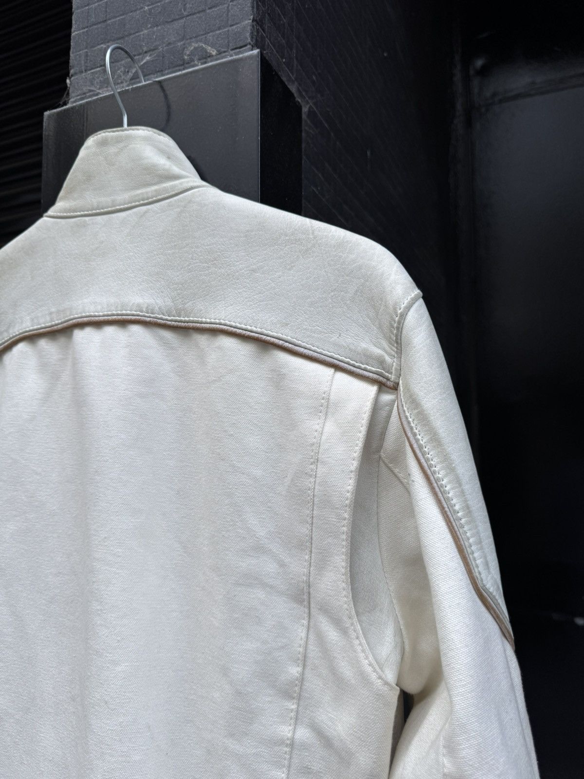 Maison Margiela Maison Martin Margiela SS05 Distressed Leather Biker Jacket Size US M / EU 48-50 / 2 - 11 Thumbnail
