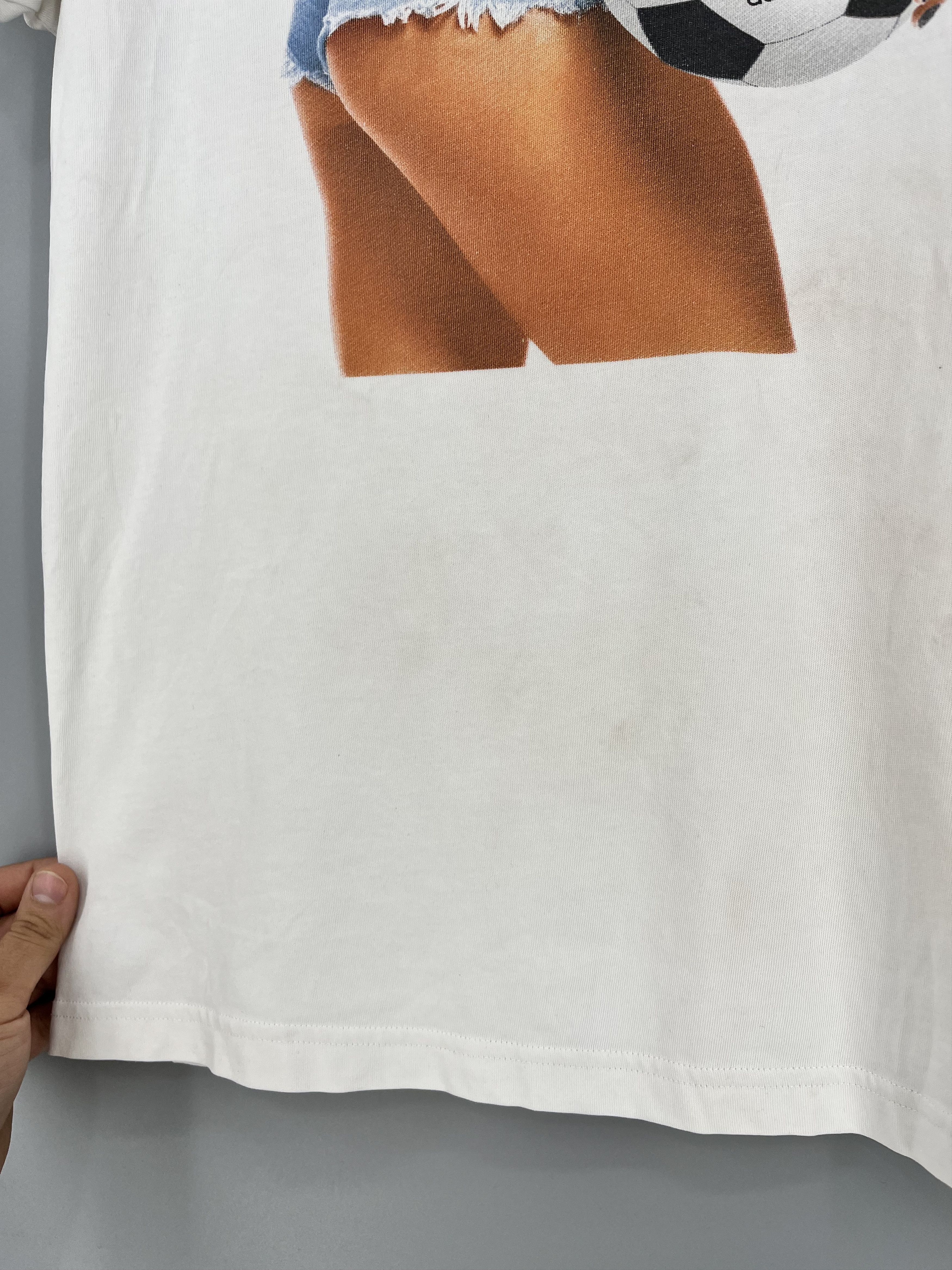 Adidas Adidas EURO 16 Tee Summer Fan white Size L Sexy Girl Size US L / EU 52-54 / 3 - 10 Thumbnail