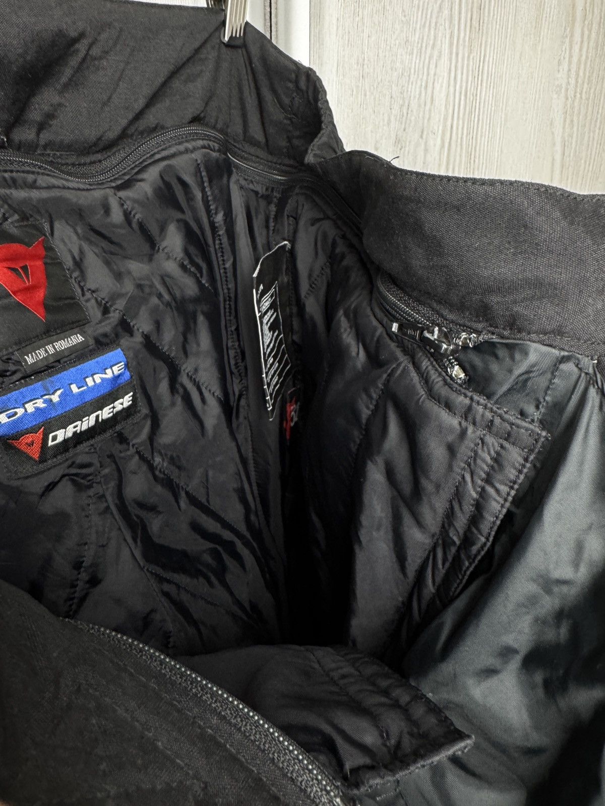Dainese Dainese Dry Line black protected motorcycle pants textile 54 Size US 38 / EU 54 - 17 Thumbnail
