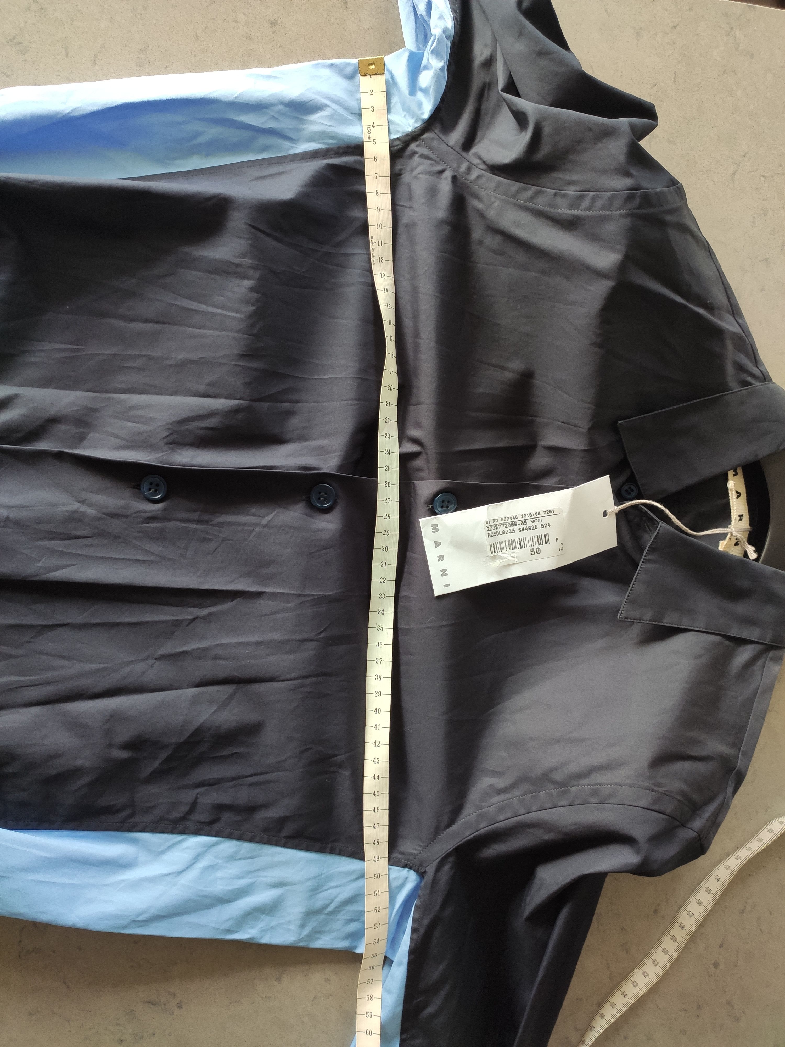 Marni MARNI Panel Shirt Size 50 BNWT Size US M / EU 48-50 / 2 - 6 Thumbnail
