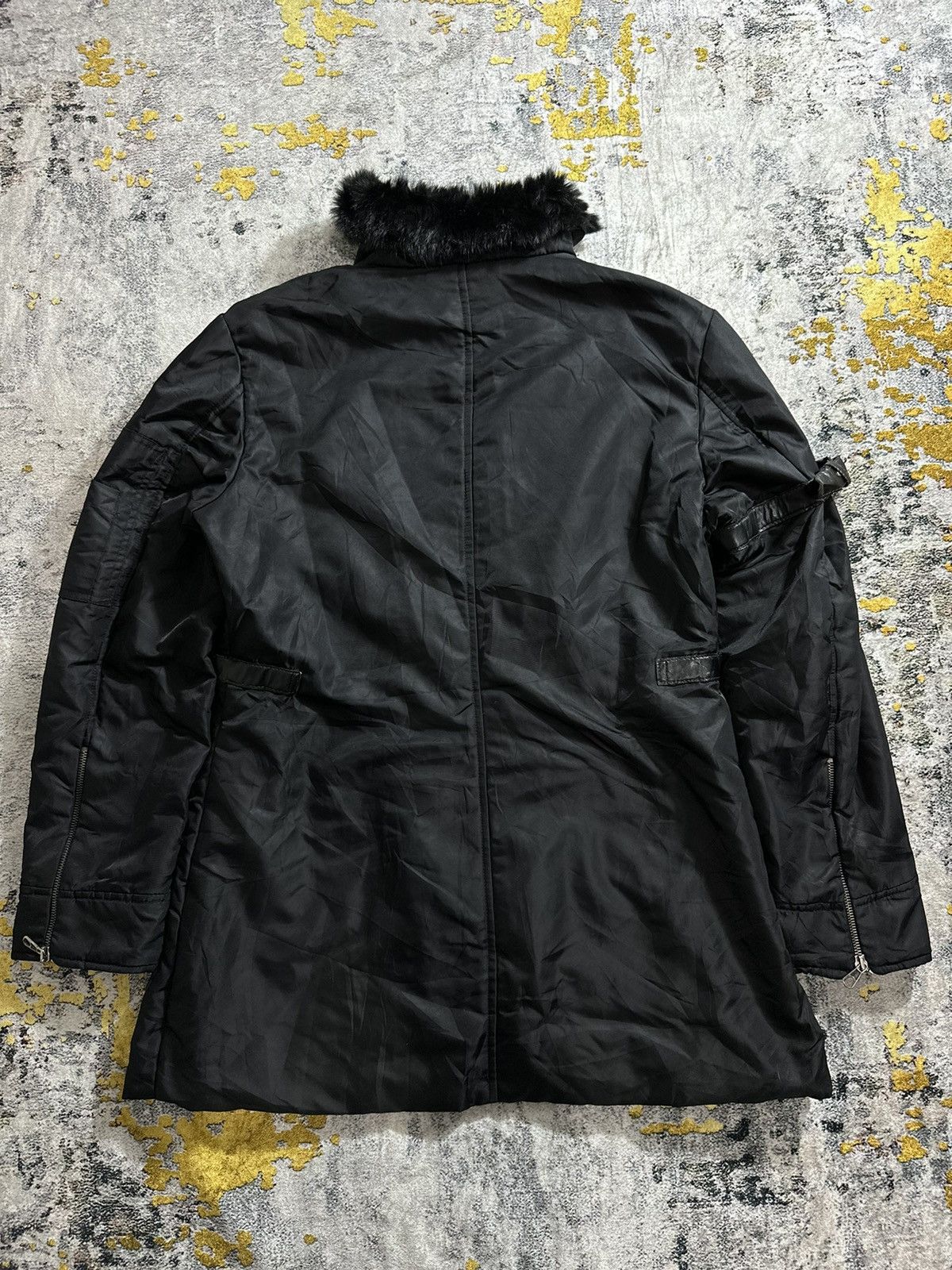 Tornado Mart GOTHIC HAZARD FUR COLLAR JACKET IF SIX WAS NINE LGB STYLE Size US L / EU 52-54 / 3 - 8 Thumbnail