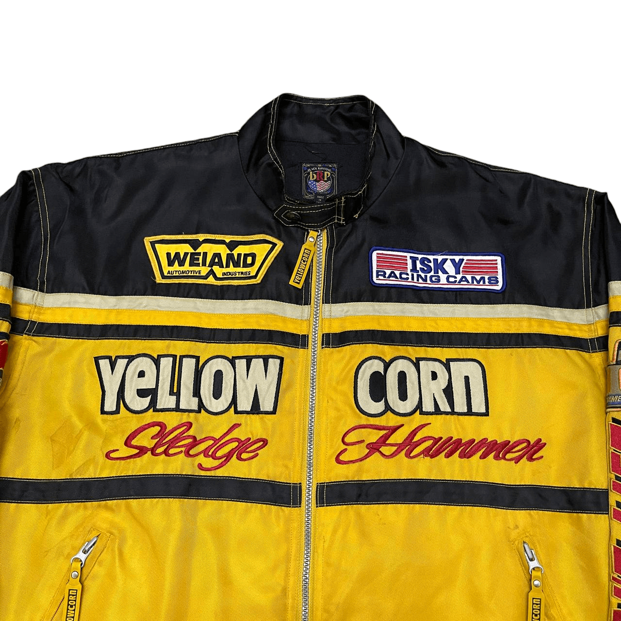 YELLOW CORN Vintage 90's Yellow Corn Racing Jacket ISKY Issey Skyline Size US L / EU 52-54 / 3 - 2 Thumbnail