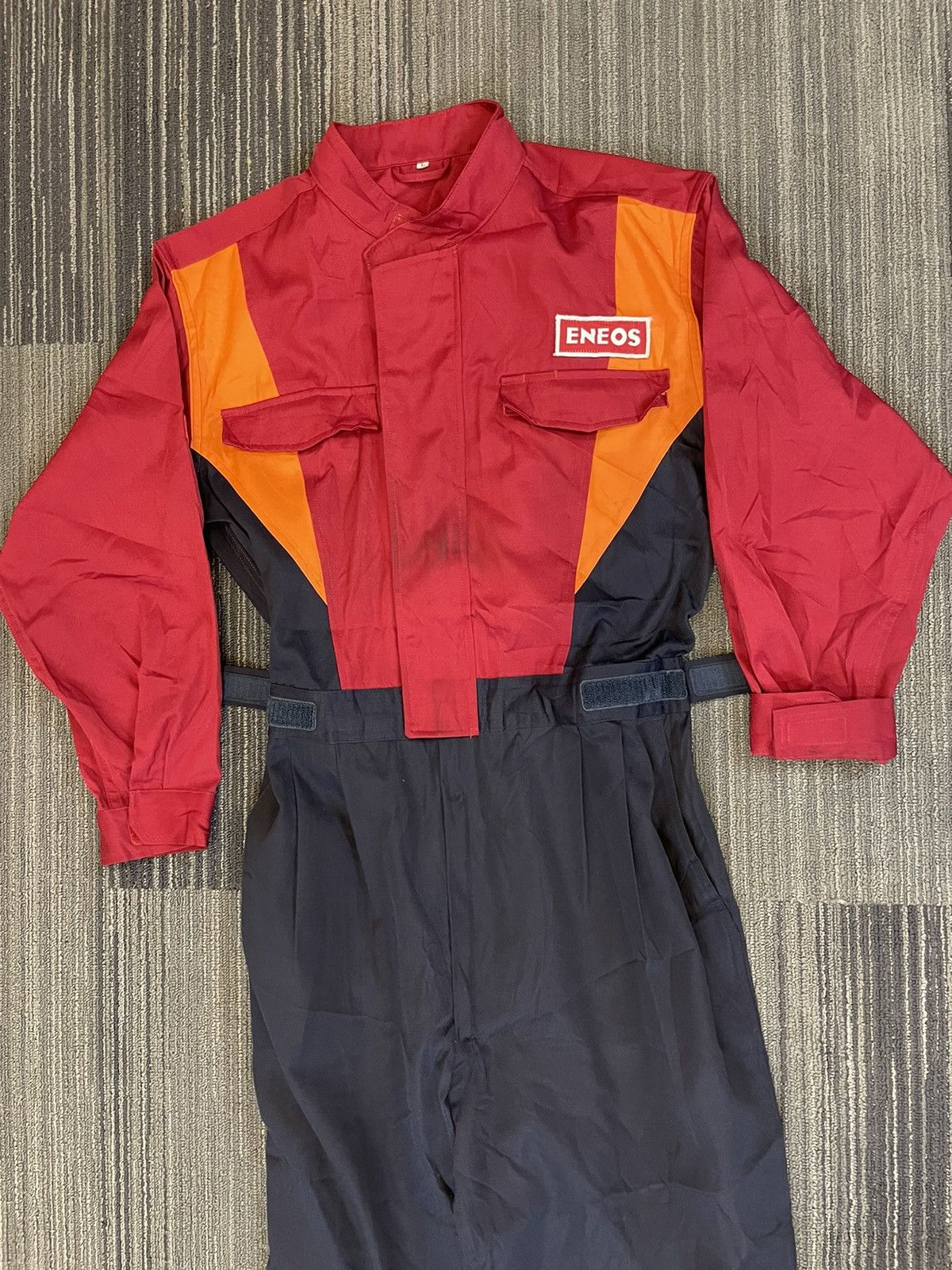 Vintage Vintage Eneos Coveralls initial D Size US L / EU 52-54 / 3 - 4 Thumbnail