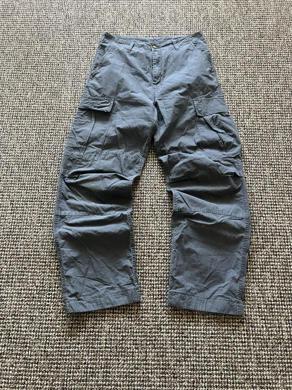 Carhartt Carhartt WIP Cargo Regular Pants Wide Baggy Vintage Military Size US 34 / EU 50 - 2 Thumbnail