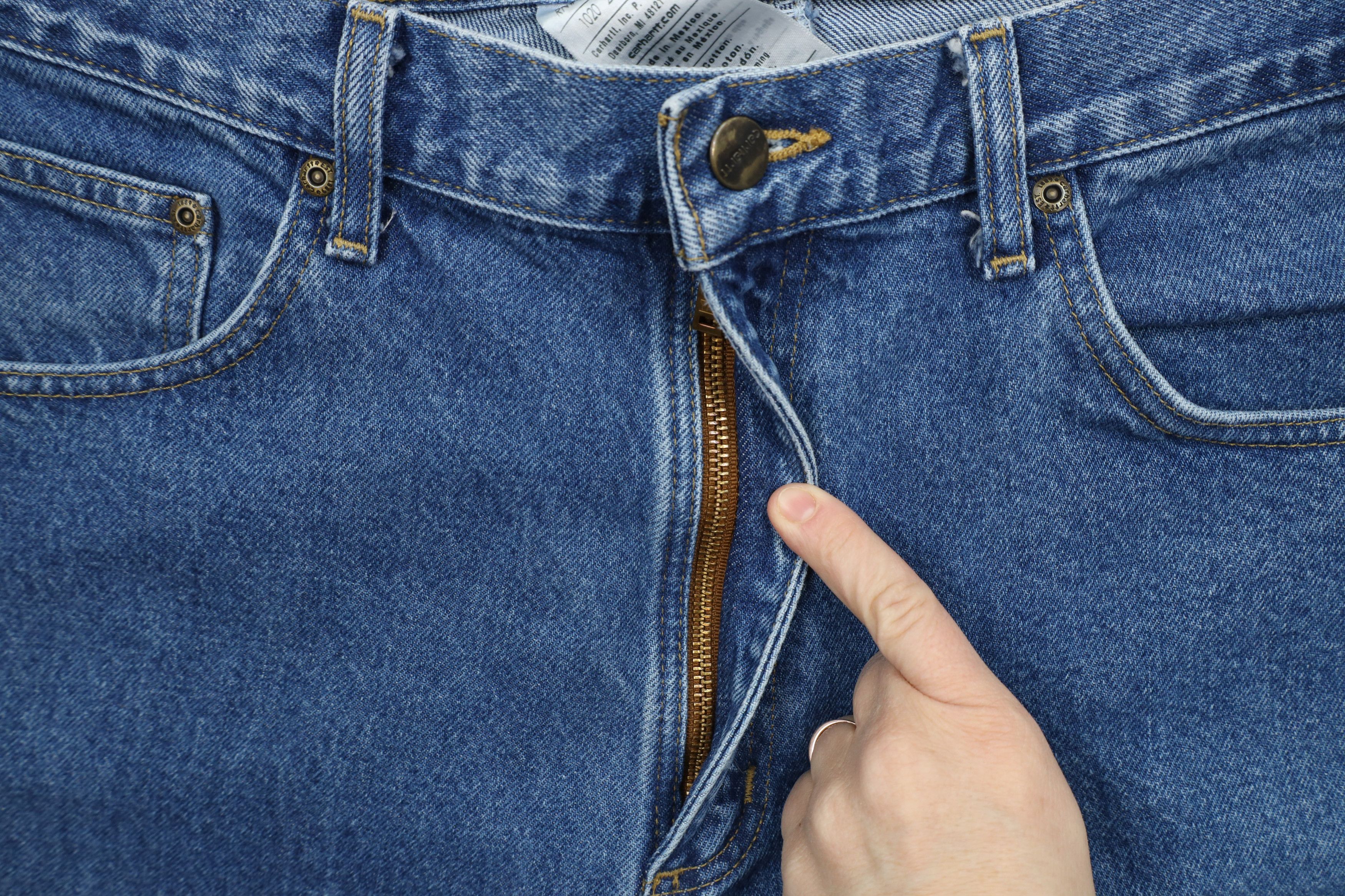 Carhartt × Vintage Vintage Y2K Carhartt Spell Out Relaxed Fit Denim Jeans Blue Size US 38 / EU 54 - 6 Thumbnail
