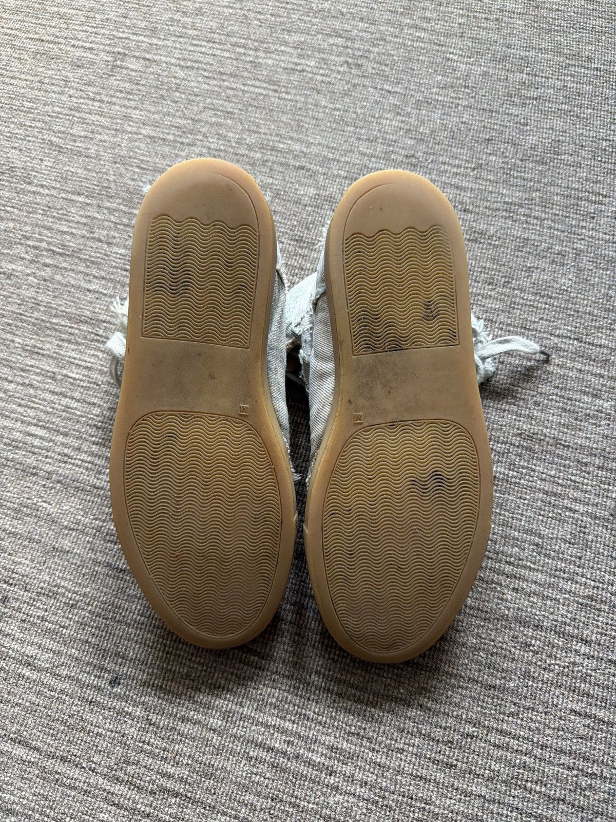 MM6 MM6 Maison Margiela Denim High Top Sneaker Size US 8 / EU 41 - 5 Thumbnail