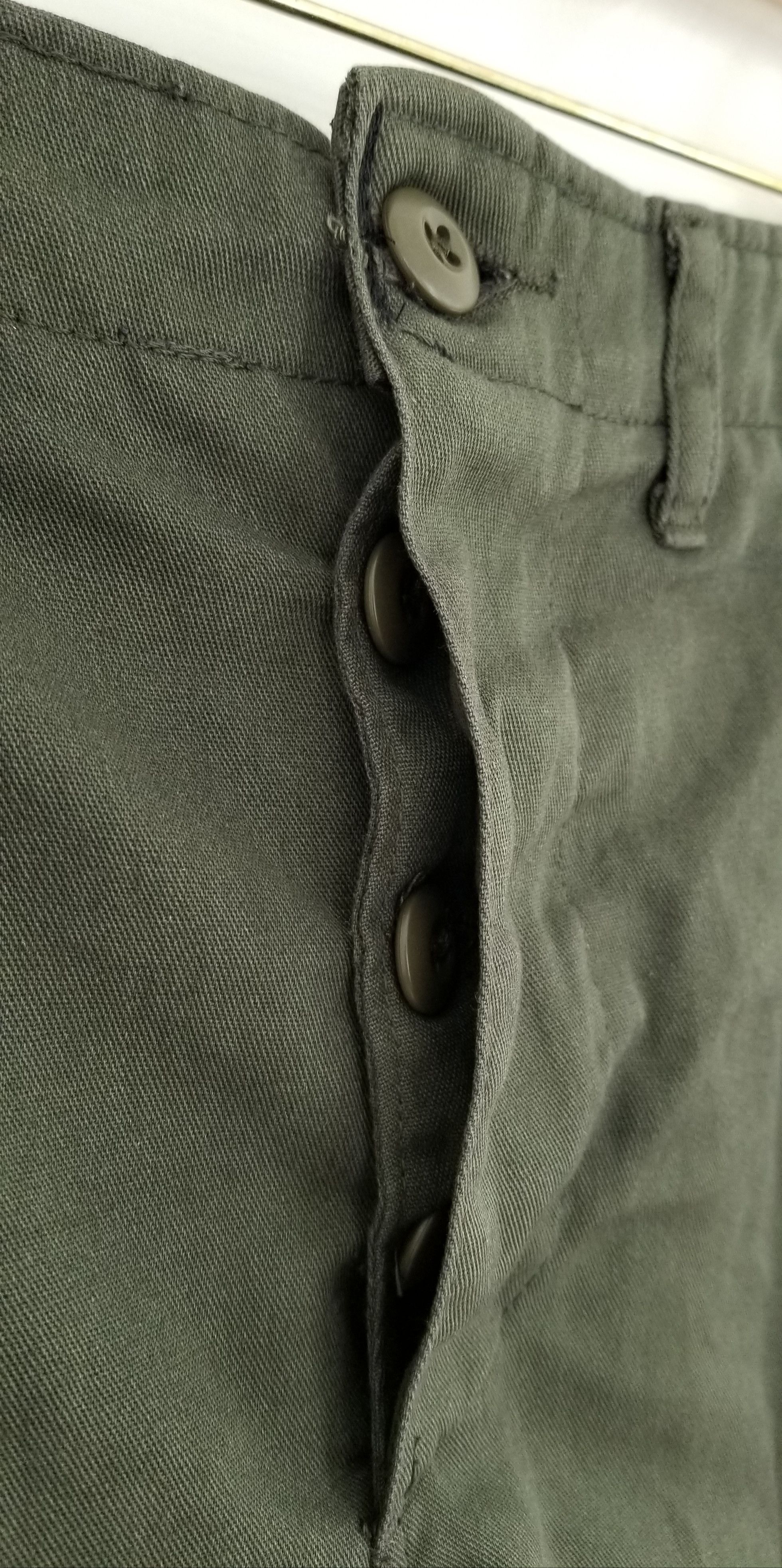 Vintage ZERO Vintage 90s ARMY SURPLUS Rick Cargo Owens Shorts Size US 30 / EU 46 - 3 Thumbnail