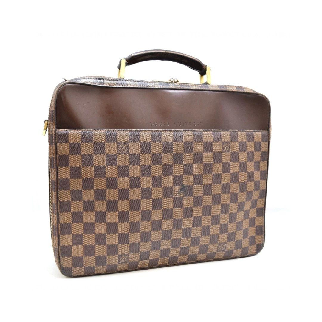 Louis Vuitton Auth Louis Vuitton Ordinatur Savana Hand Bag Damier N53355 Size ONE SIZE - 1 Thumbnail