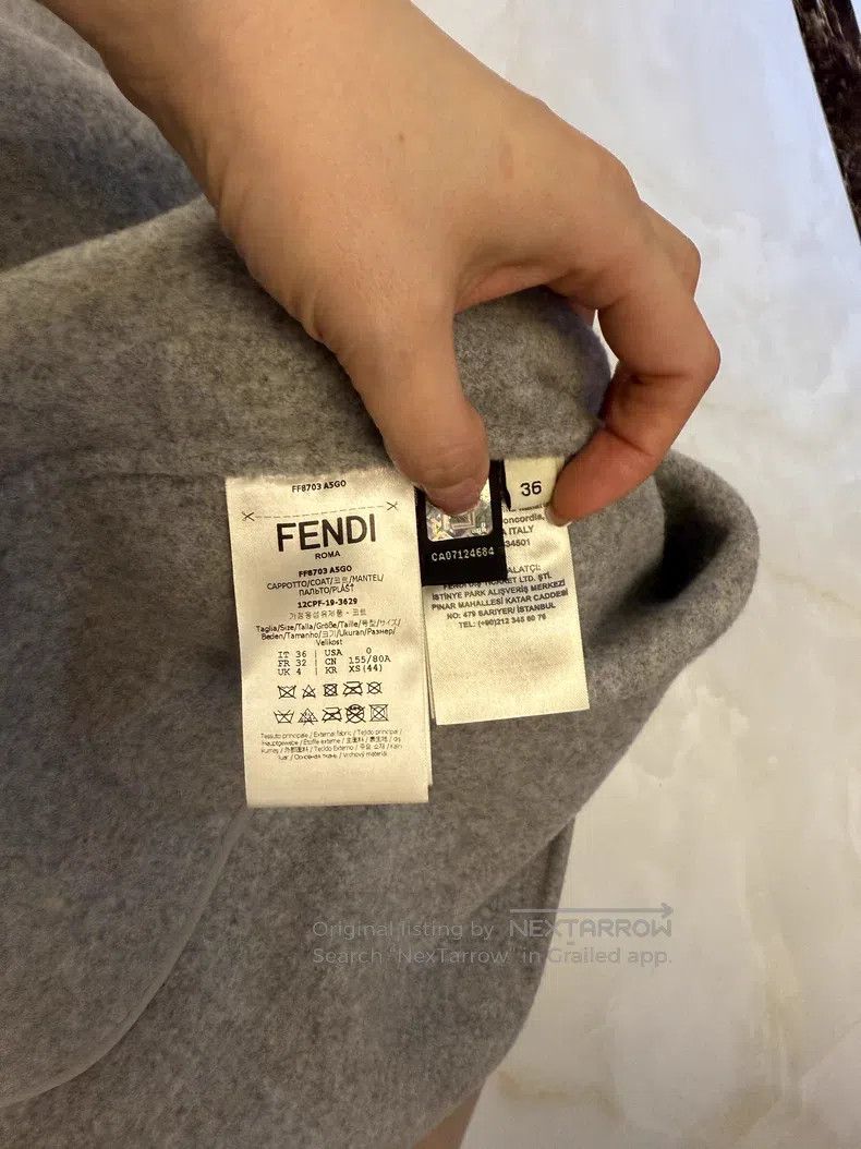 Fendi Fendi Coat Size XXS / US 00 / IT 34 - 6 Thumbnail