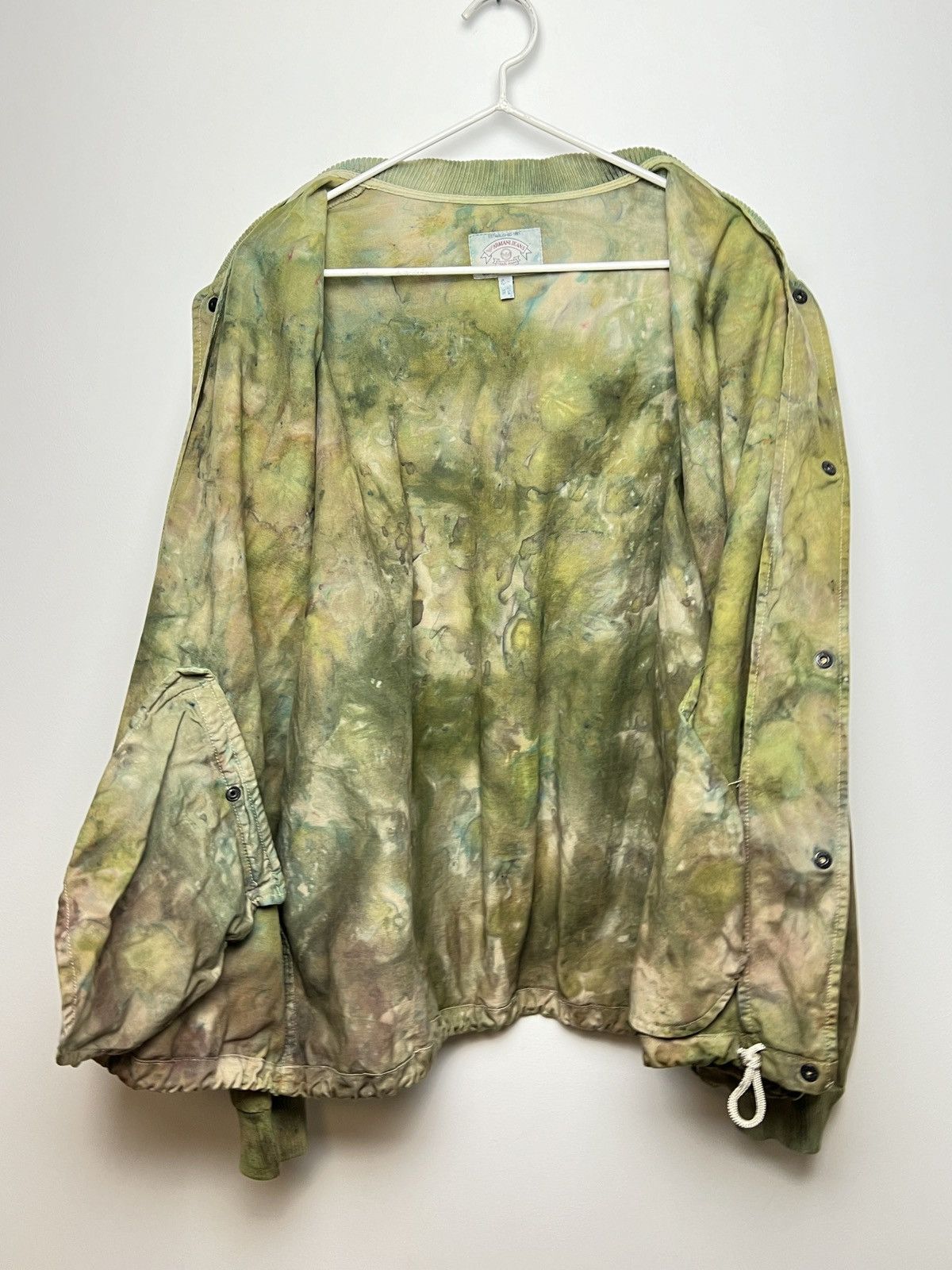 Giorgio Armani armani y2k camo tie dye 1/1 coach jacket Size US L / EU 52-54 / 3 - 14 Thumbnail