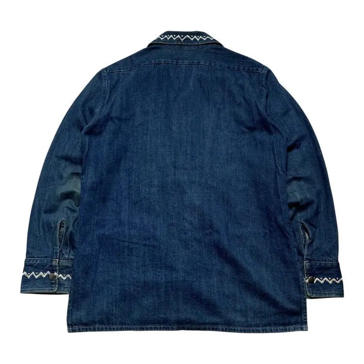 Blue Blue Japan Vintage Blue Blue Japan Embroidery Chore Jacket Size US M / EU 48-50 / 2 - 8 Thumbnail