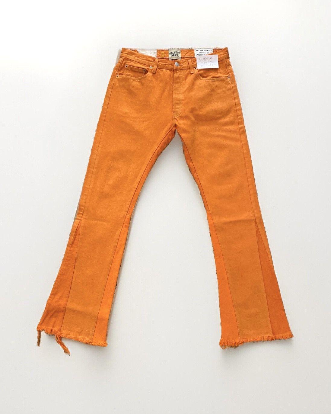 Gallery Dept. Gallery Dept Vintage Levi’s Chrome Orange LA Flare 31x32 Size US 31 - 1 Thumbnail