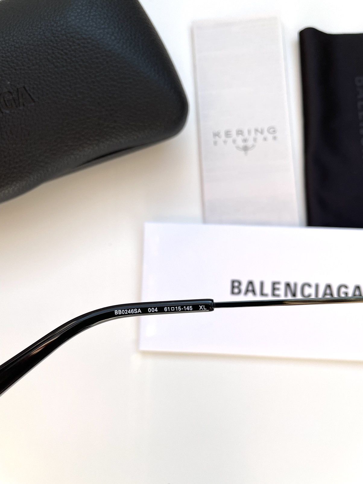 Vintage BALENCIAGA SUNGLASSES BB0246SA 004 61 Size ONE SIZE - 10 Thumbnail