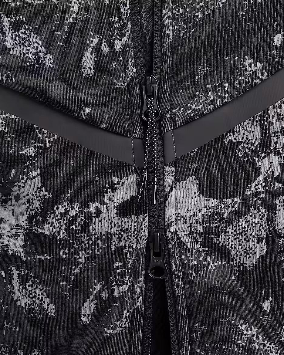 Nike Nike Tech Windrunner Fleece Full-Zip Hoodie Black Size US S / EU 44-46 / 1 - 6 Thumbnail