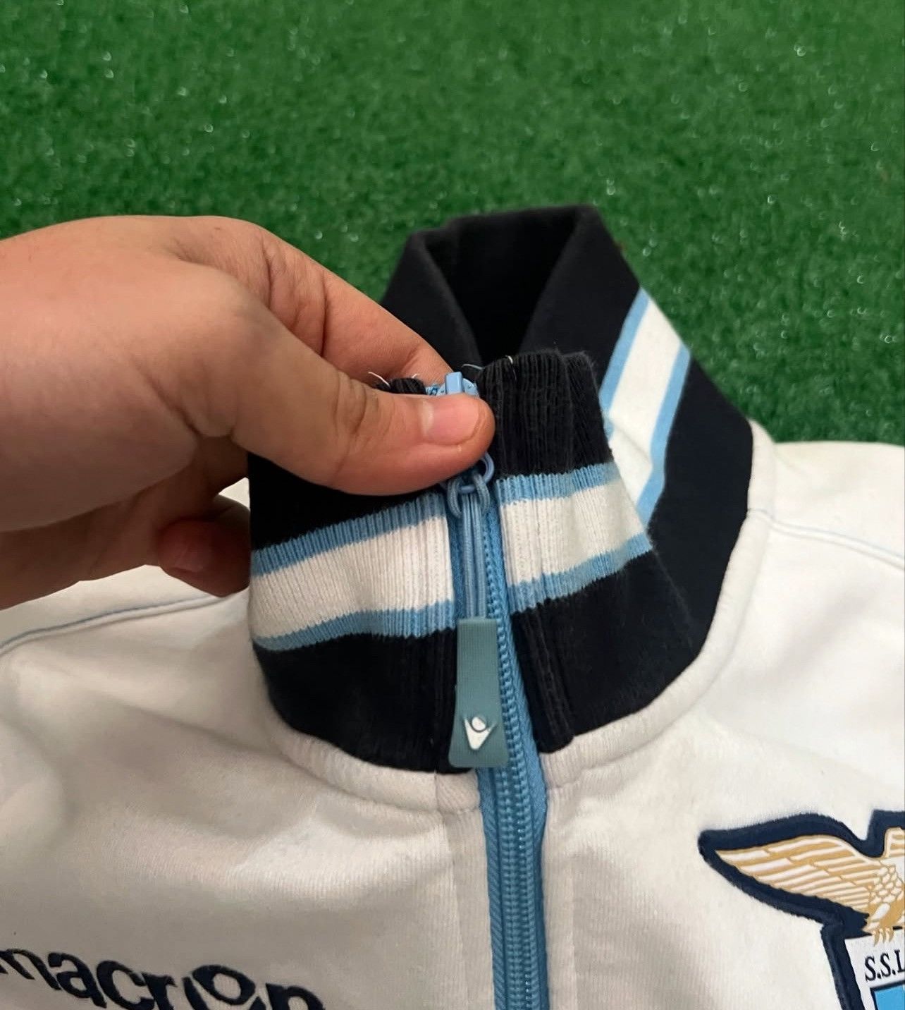 Macron × Vintage Lazio vintage zip-up Size US M / EU 48-50 / 2 - 5 Thumbnail