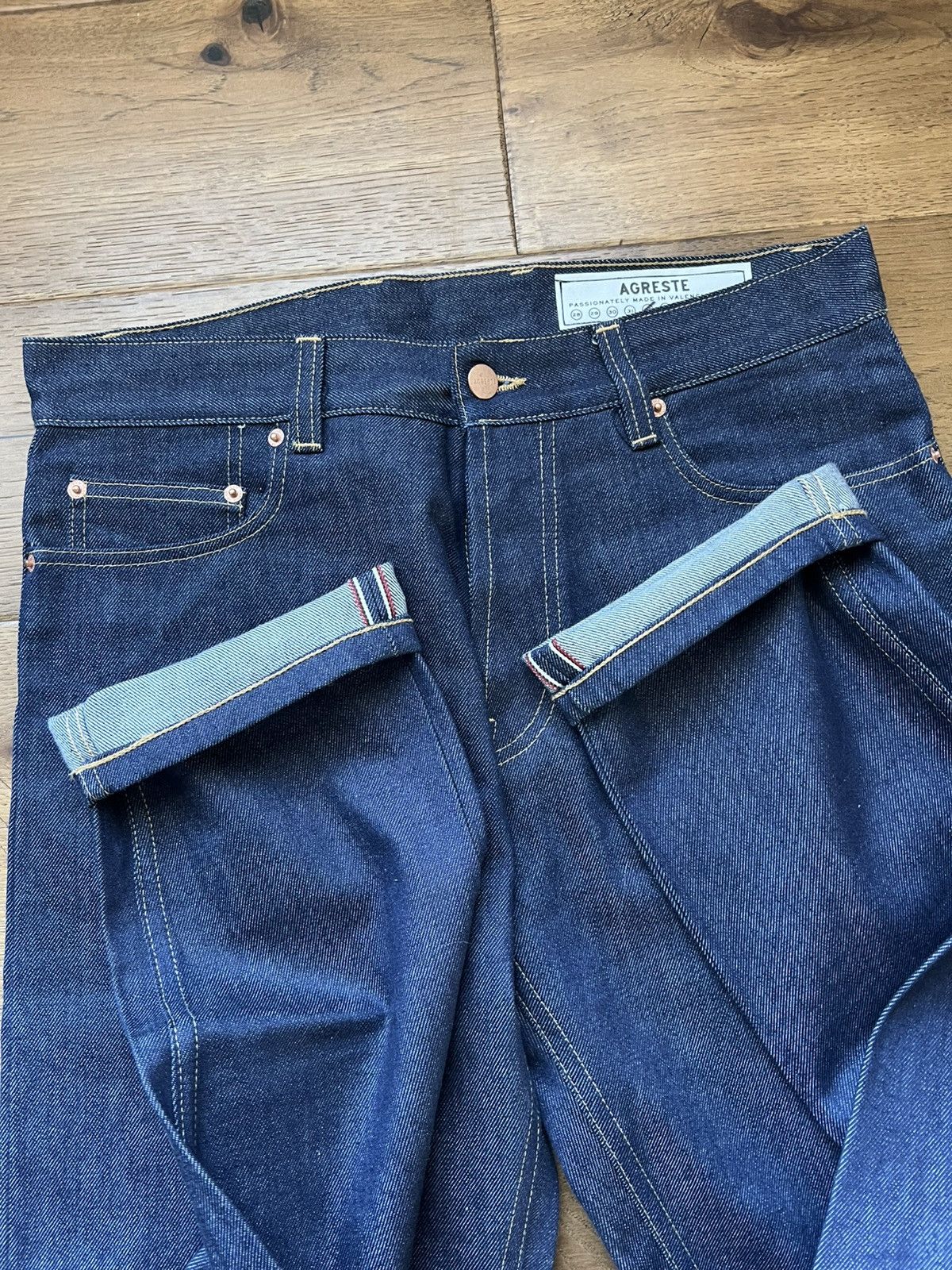 Other Candiani Mills Italian Selvedge Denim Jeans By Agreste 32x32 Size US 32 / EU 48 - 13 Thumbnail