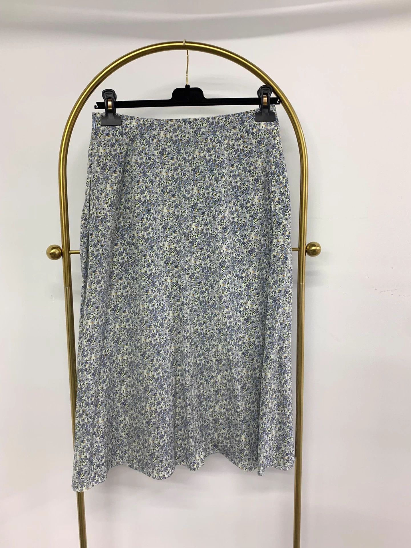 Celine CELINE French blue floral print shirt set 36/40 new Size XS / US 0-2 / IT 36-38 - 6 Thumbnail