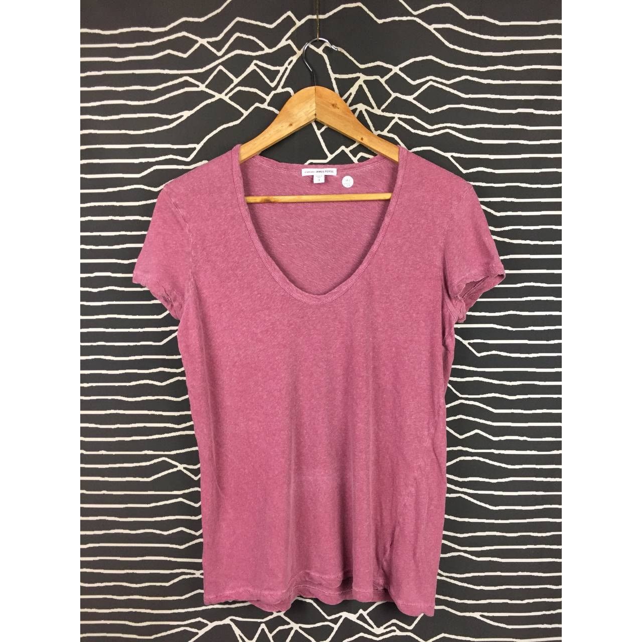 James Perse James Perse Made In Usa Basic Scoop Neck Tee Size M / US 6-8 / IT 42-44 - 1 Thumbnail