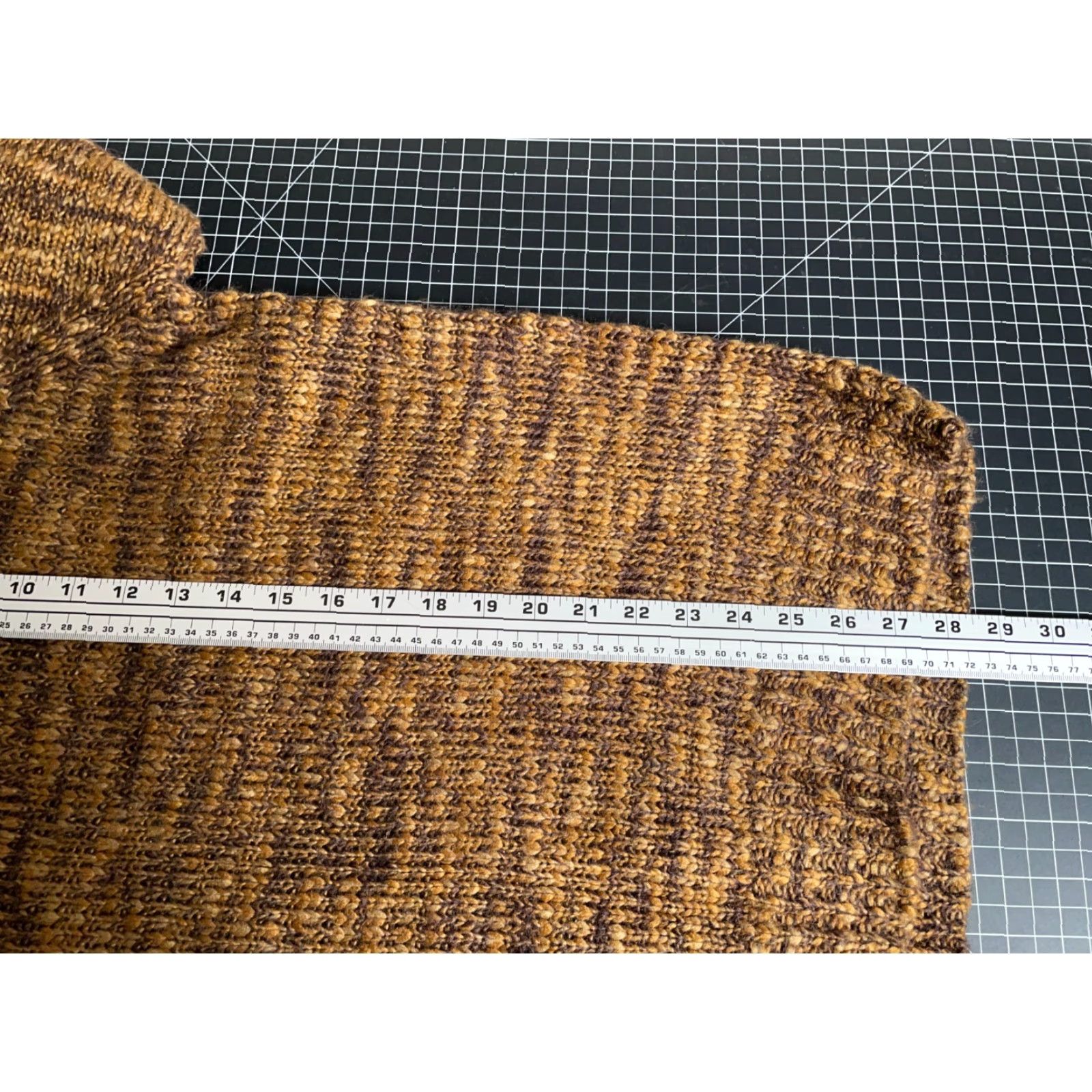 Vintage VINTAGE Guy Risoldi Sweater Men's Large Brown Mohair Blend Turtleneck Chunky Knit Preppy 90s Mens Size US L / EU 52-54 / 3 - 6 Thumbnail