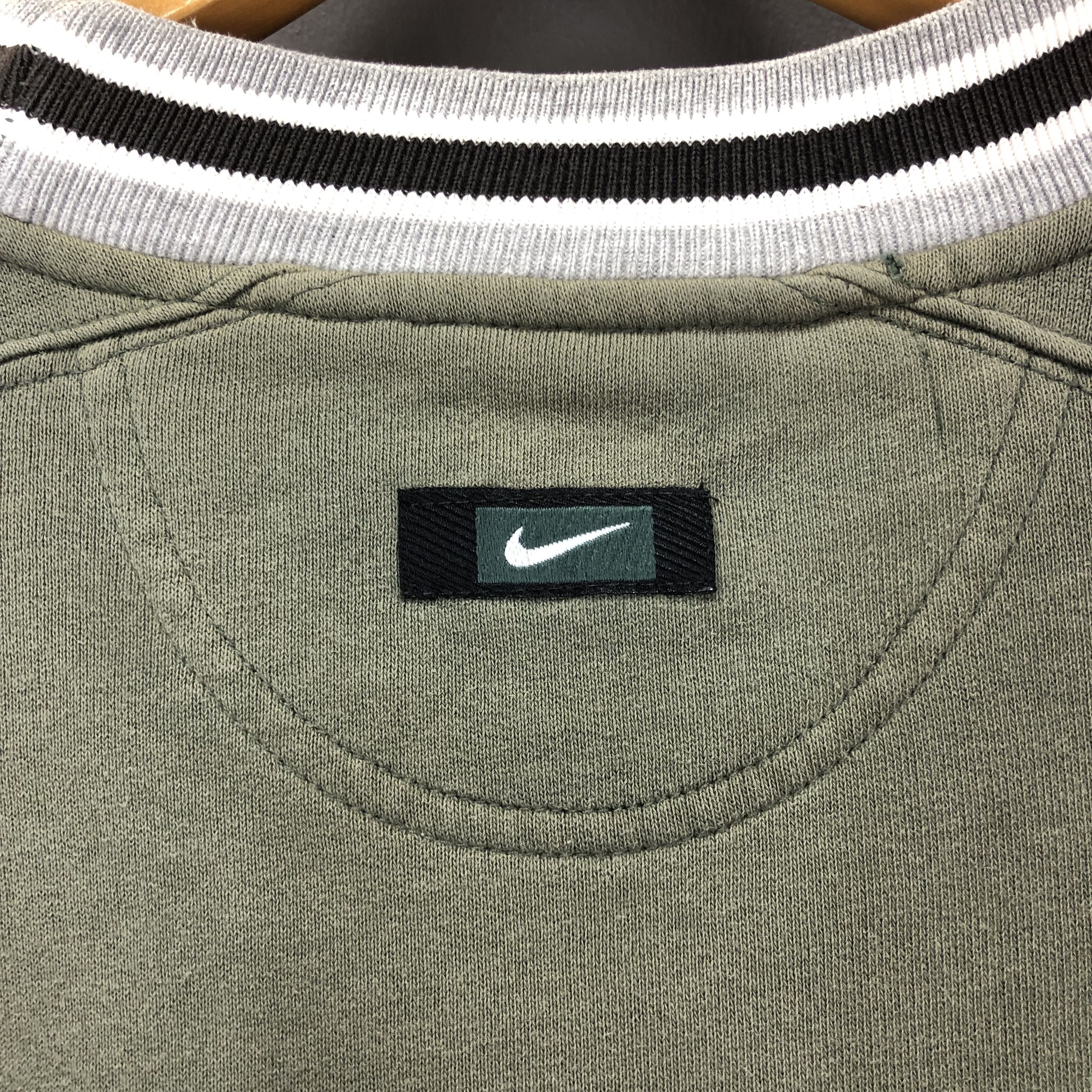 Nike 90s Vintage NIKE SILVER LABEL Crew Neck Sweatshirt #1675/05 Size US M / EU 48-50 / 2 - 12 Thumbnail