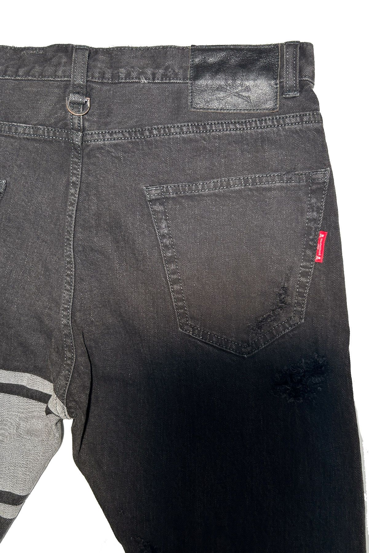 Mastermind Japan MASTERMIND JAPAN BLACK DENIM DISTRESSED JEANS Size US 36 / EU 52 - 10 Thumbnail
