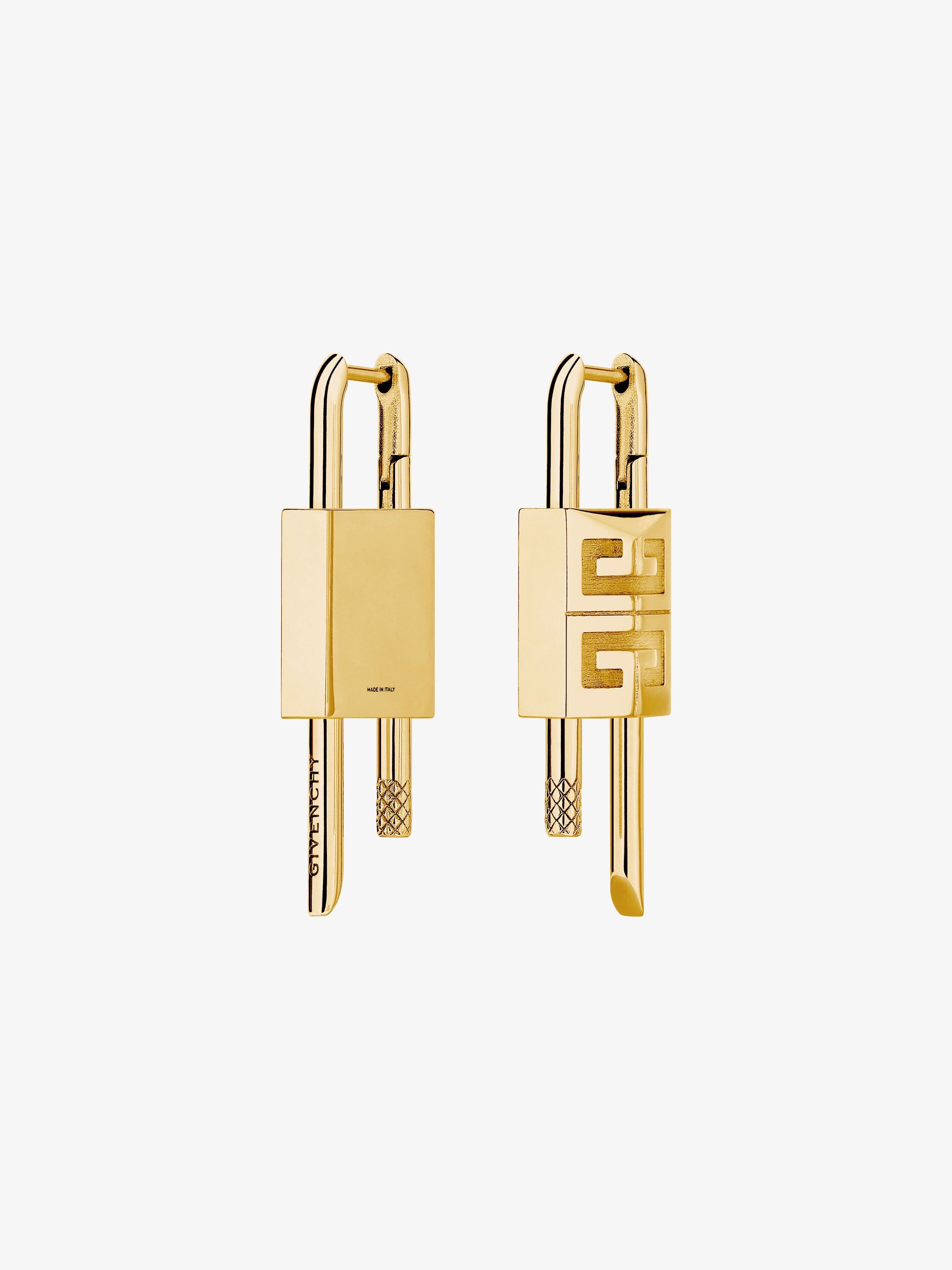 Givenchy o1srvl11e0725 Size: OS / Lock Earring in Gold Size ONE SIZE - 2 Thumbnail