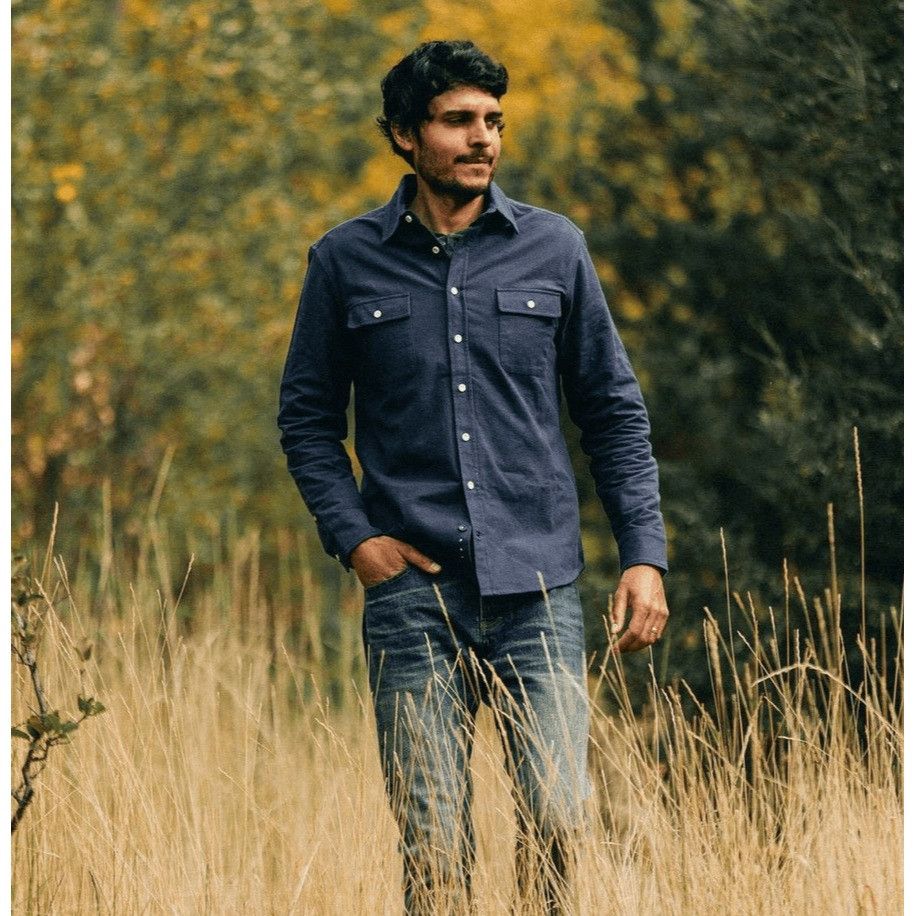 Taylor Stitch Taylor Stitch Yosemite Shirt Men’s XS Navy Blue HTF Size Size US XS / EU 42 / 0 - 2 Thumbnail