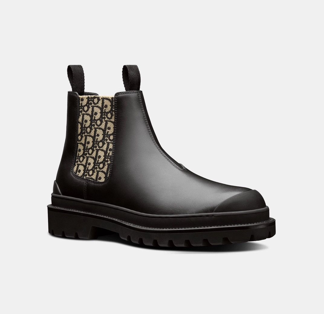 Dior Dior Explorer Chelsea Boots Black/Beige Size US 9 / EU 42 - 2 Thumbnail