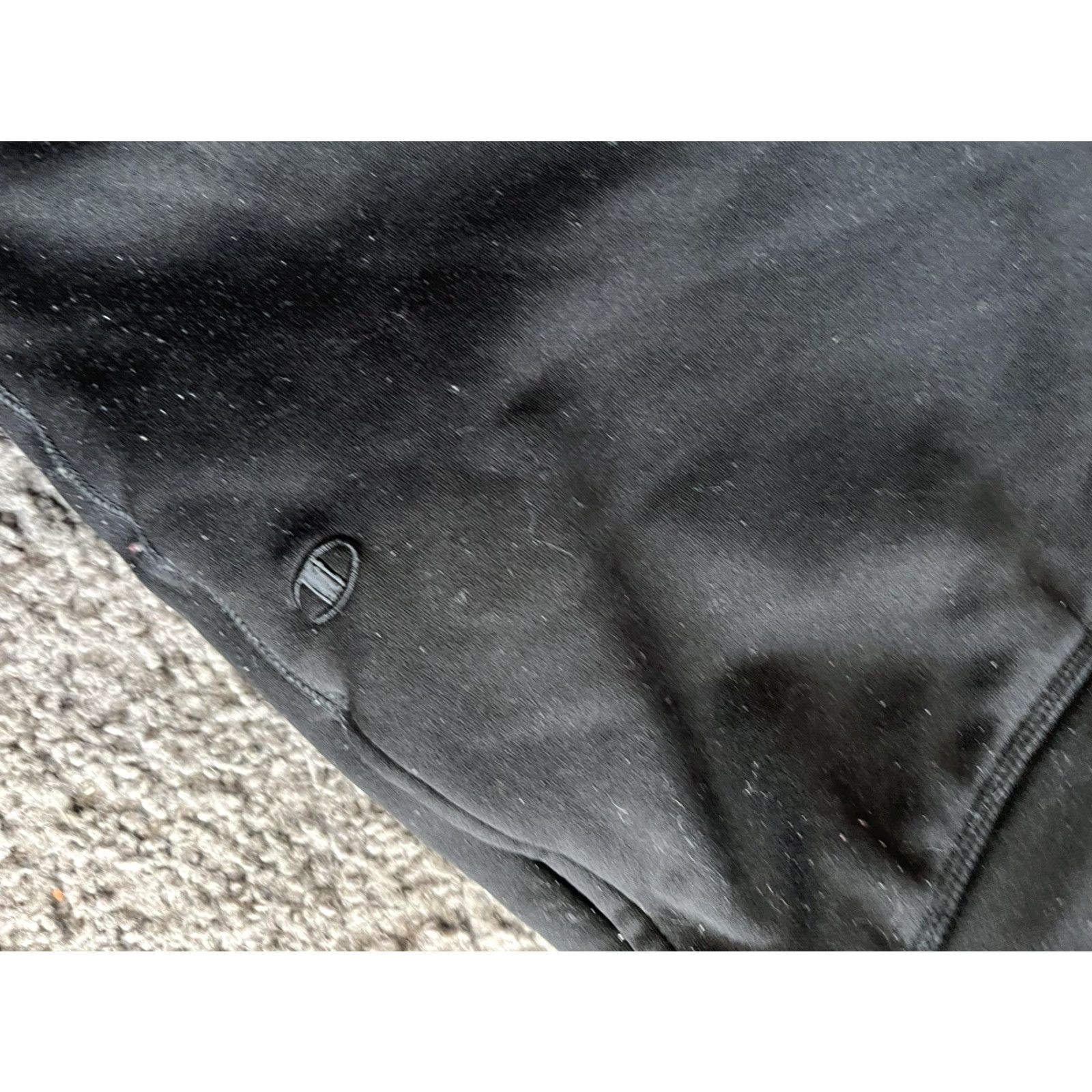 Champion Champion Sweatpants black Small Womens Regular Pants Athletic Fleece Logo Quick Dry Moisture Wicking Elastic Waist Size 28" / US 6 / IT 42 - 5 Thumbnail