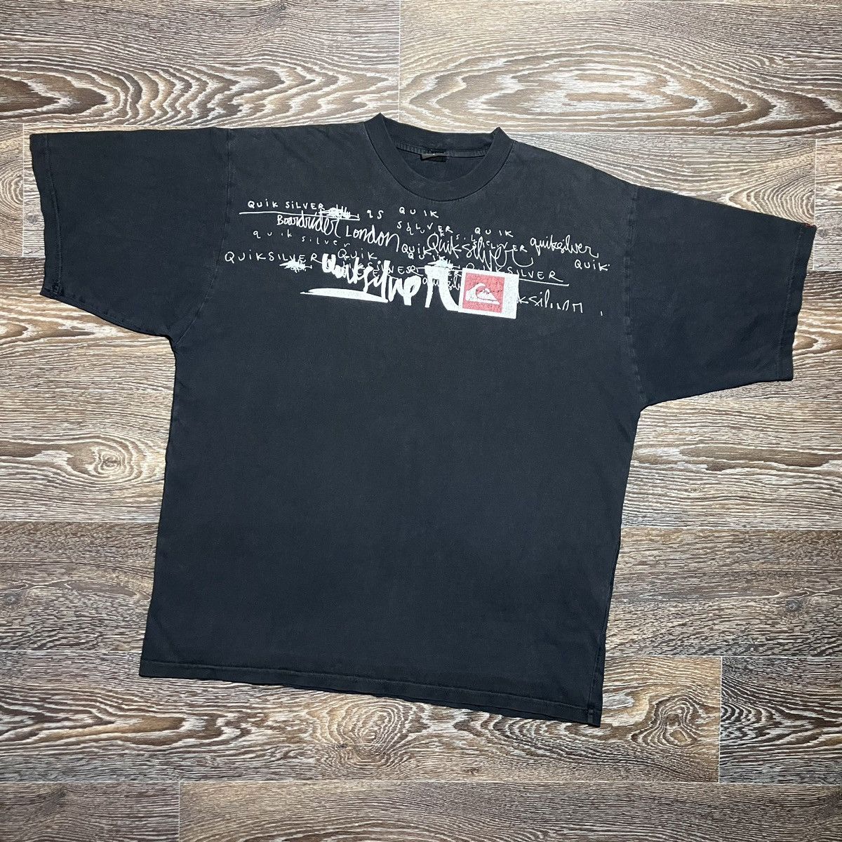 Quiksilver Vintage QUIKSILVER Boardriders Club London T-shirt Size US L / EU 52-54 / 3 - 1 Thumbnail
