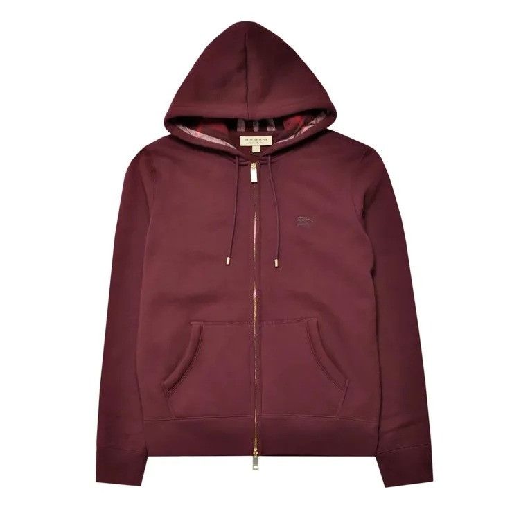 Burberry Burberry Check Zip Hoodie Size US L / EU 52-54 / 3 - 1 Thumbnail