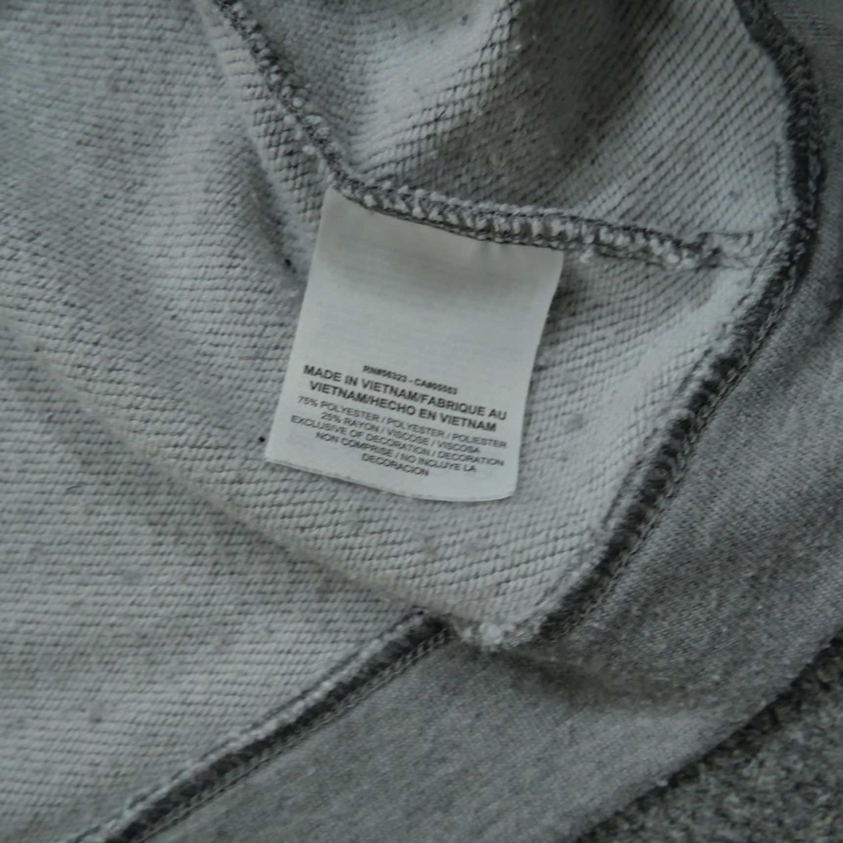 Nike VINTAGE Nike Sweatshirt Womens XL Grey Pullover Mock Neck Pockets Size XL / US 12-14 / IT 48-50 - 7 Thumbnail