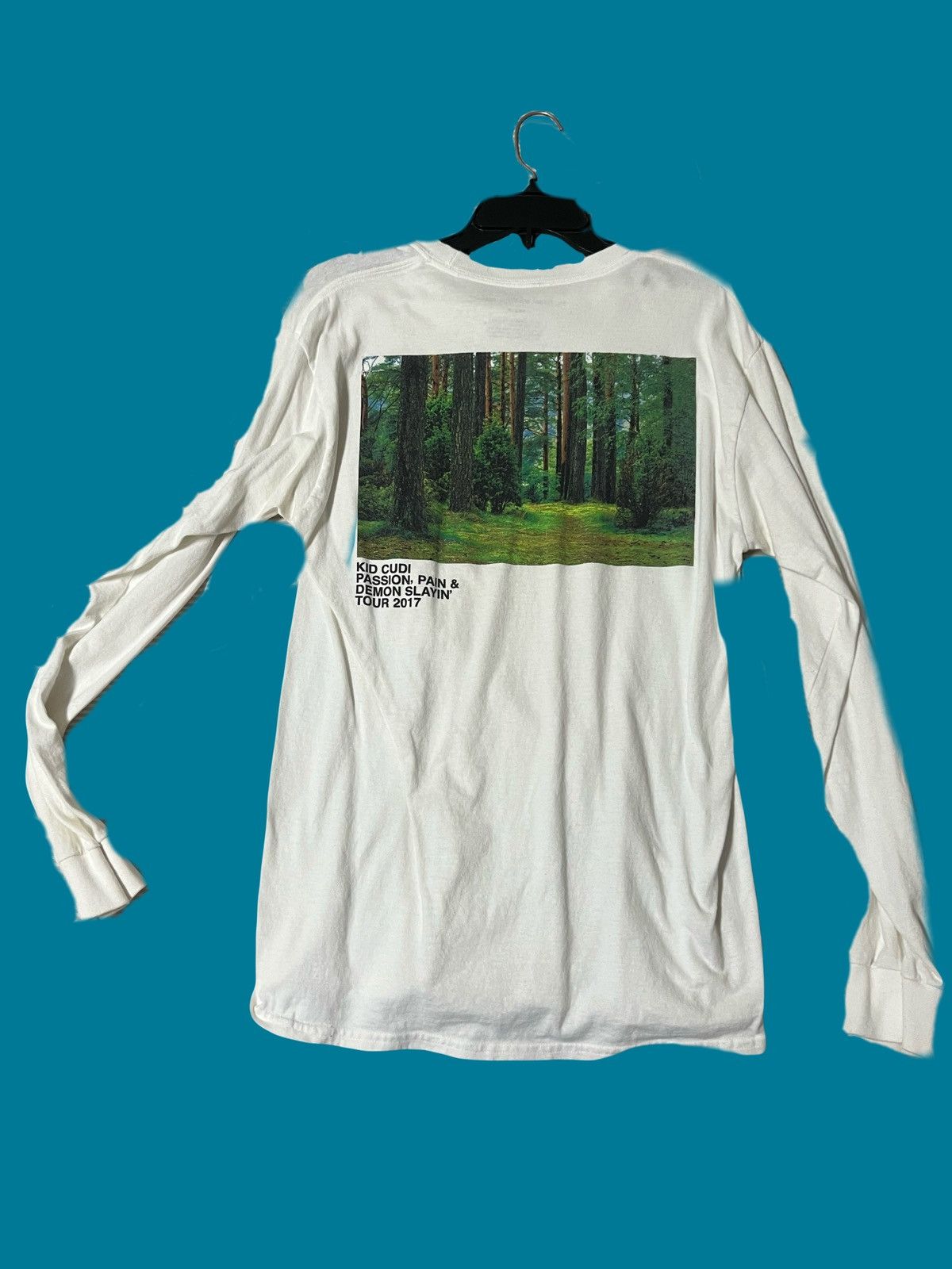 Kid Cudi × Virgil Abloh Passion Pain & Demon Slayin’ Long Sleeve T-Shirt Size US M / EU 48-50 / 2 - 2 Thumbnail