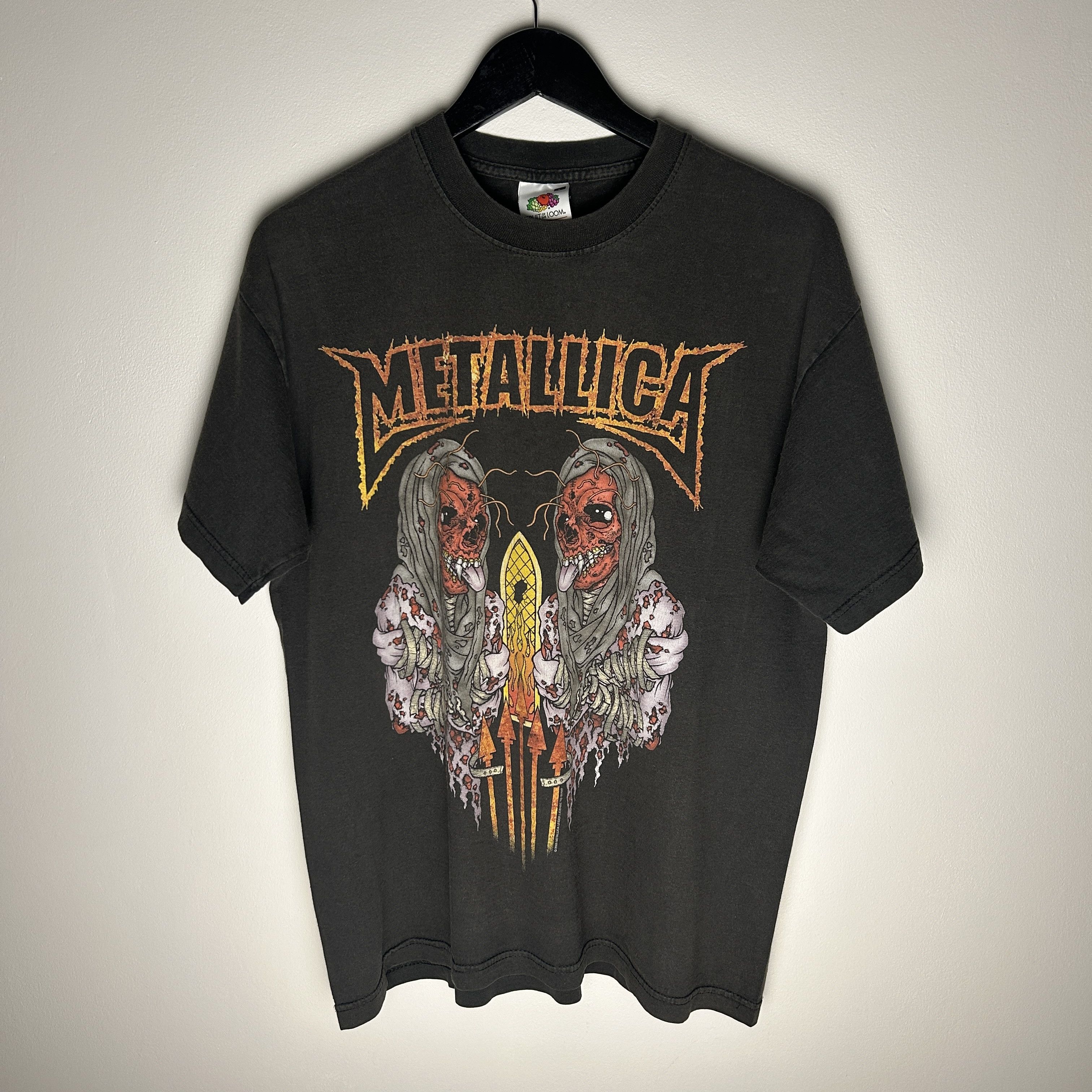 Band Tees Vintage Metallica 2003 Pushead Band T-shirt Size US L / EU 52-54 / 3 - 1 Thumbnail