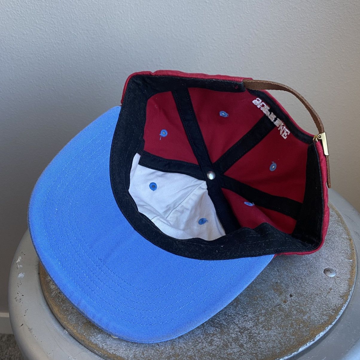 Supreme Supreme 2-Tone S Logo 6 Panel Hat (Red/Blue) Size ONE SIZE - 6 Thumbnail