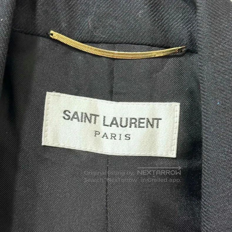 Saint Laurent Paris Saint Laurent Paris Black Blazer. Size US XS / EU 42 / 0 - 4 Thumbnail