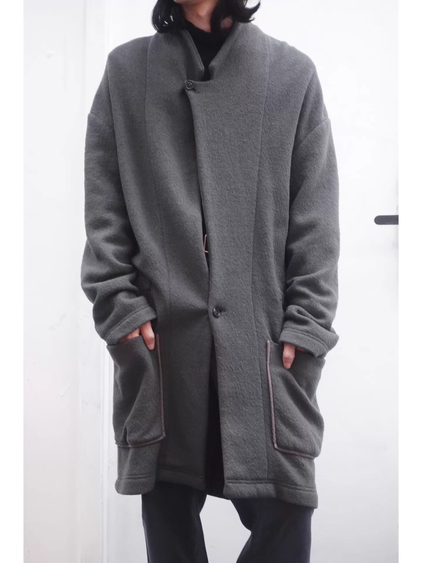Damir Doma Gray Oversized Long Coat - XS Size US XS / EU 42 / 0 - 1 Thumbnail