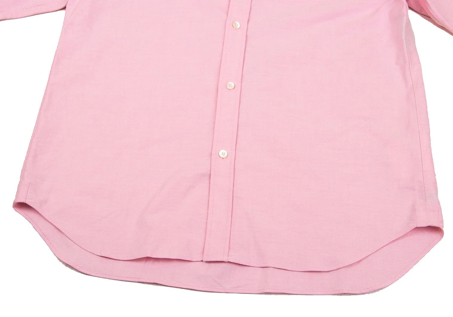 Junya Watanabe Cotton Point Embroidery Button-Down Shirt Pink M Size US M / EU 48-50 / 2 - 7 Thumbnail