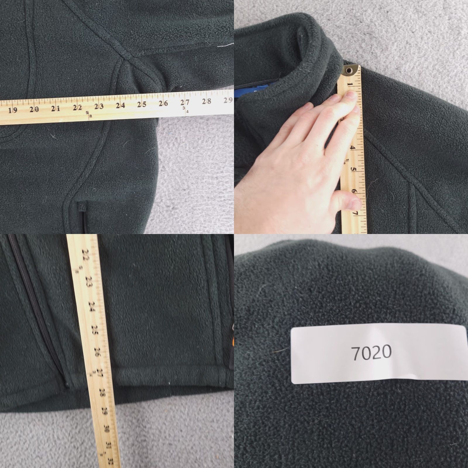 Reebok Reebok Sweater Mens 2XL Black Heavyweight Fleece Full Zip Knit Woollike Thick Size US XXL / EU 58 / 5 - 8 Thumbnail