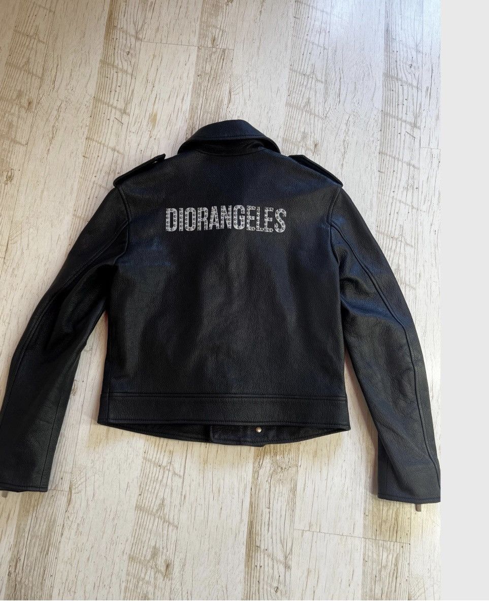 Dior Christian Dior Diorangeles Biker Jacket Goat Leather Moto Size S / US 4 / IT 40 - 7 Thumbnail