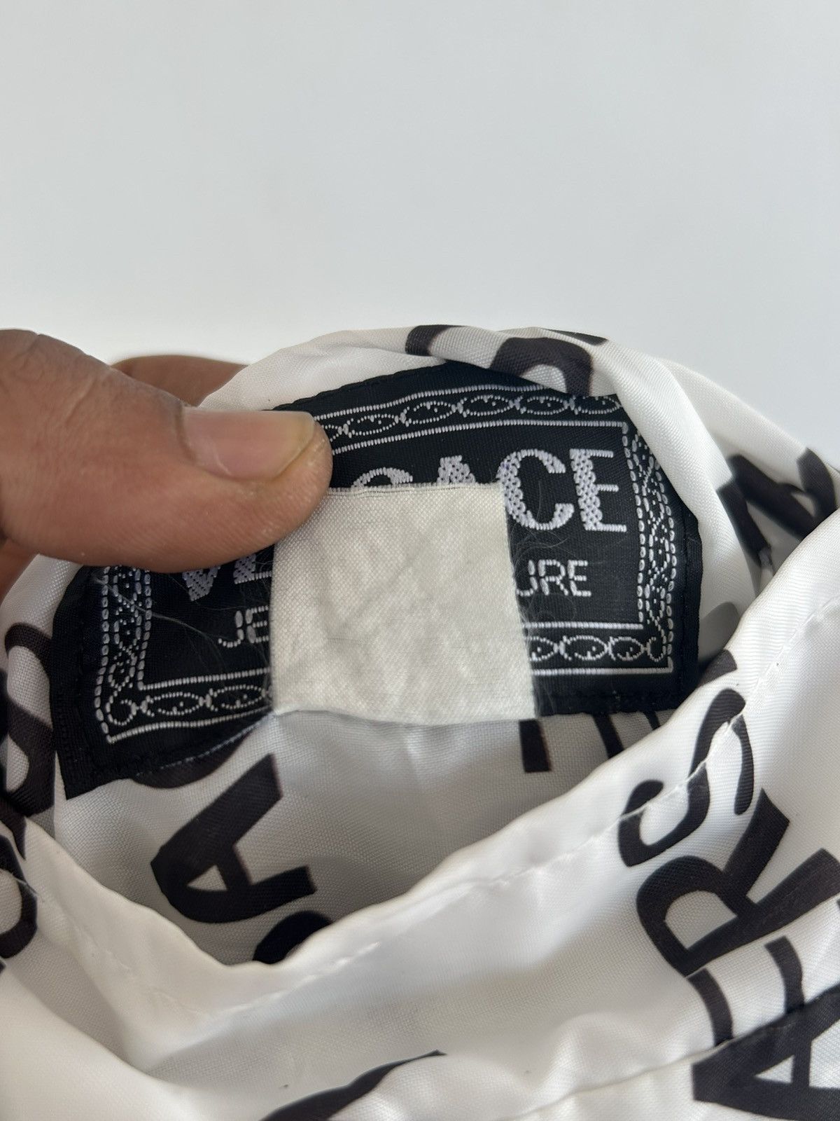 Versace Jeans Couture Reversible Versace Monogram Gold Vintage Jacket Size US L / EU 52-54 / 3 - 8 Thumbnail
