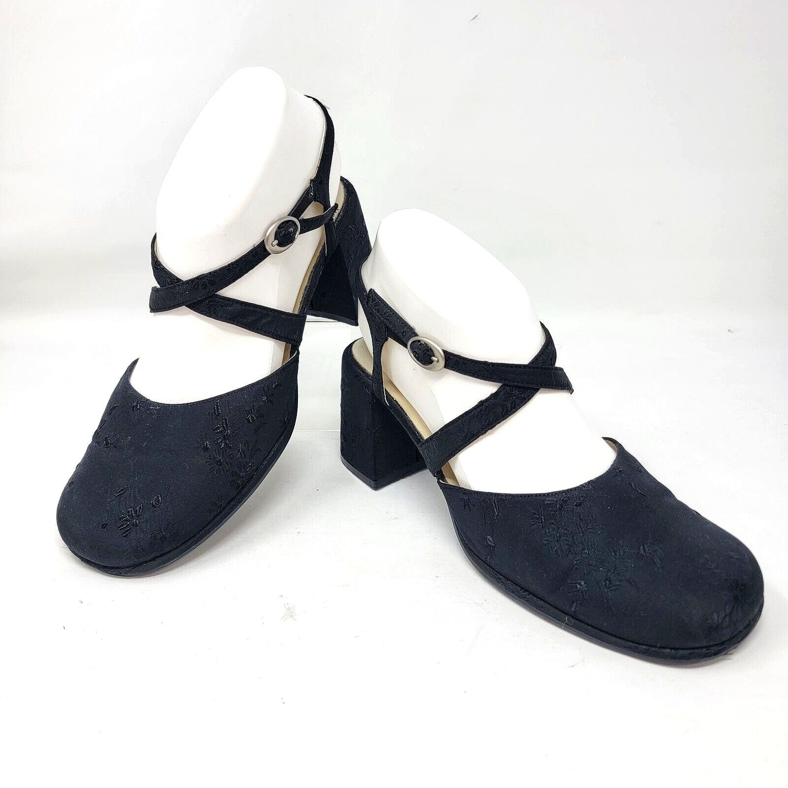 Kenneth Cole Unlisted Kenneth Cole Women's 7 Chunky Square Toe Y2K Shoes Size US 7 / IT 37 - 1 Thumbnail