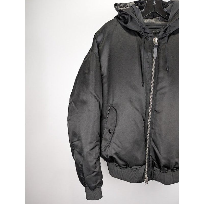 Tom Ford o1rshd1 Hooded Bomber Jacket in Black Size US M / EU 48-50 / 2 - 5 Thumbnail