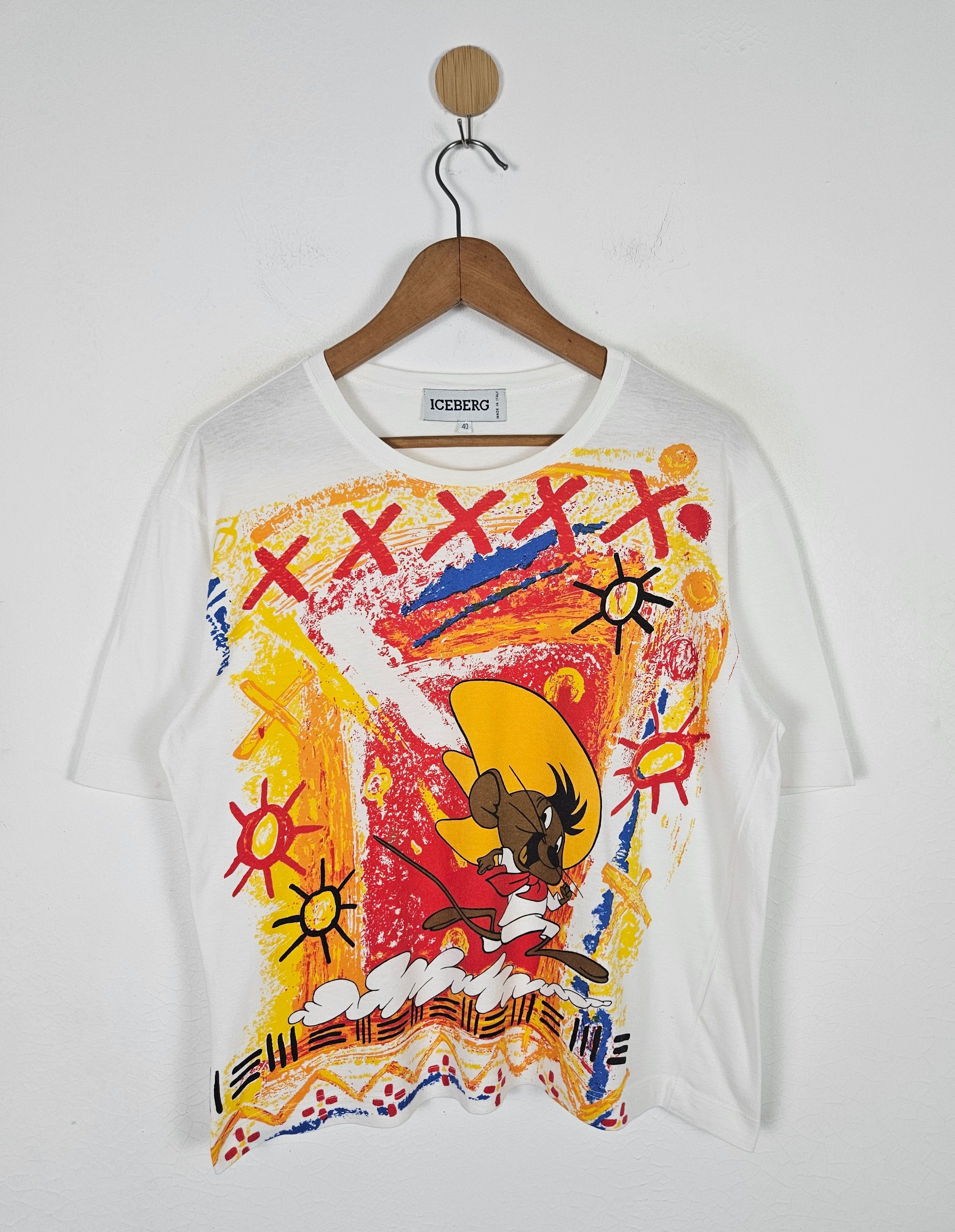 Iceberg Iceberg History Speedy Gonzalez Italy looney tunes shirt Size US L / EU 52-54 / 3 - 1 Thumbnail