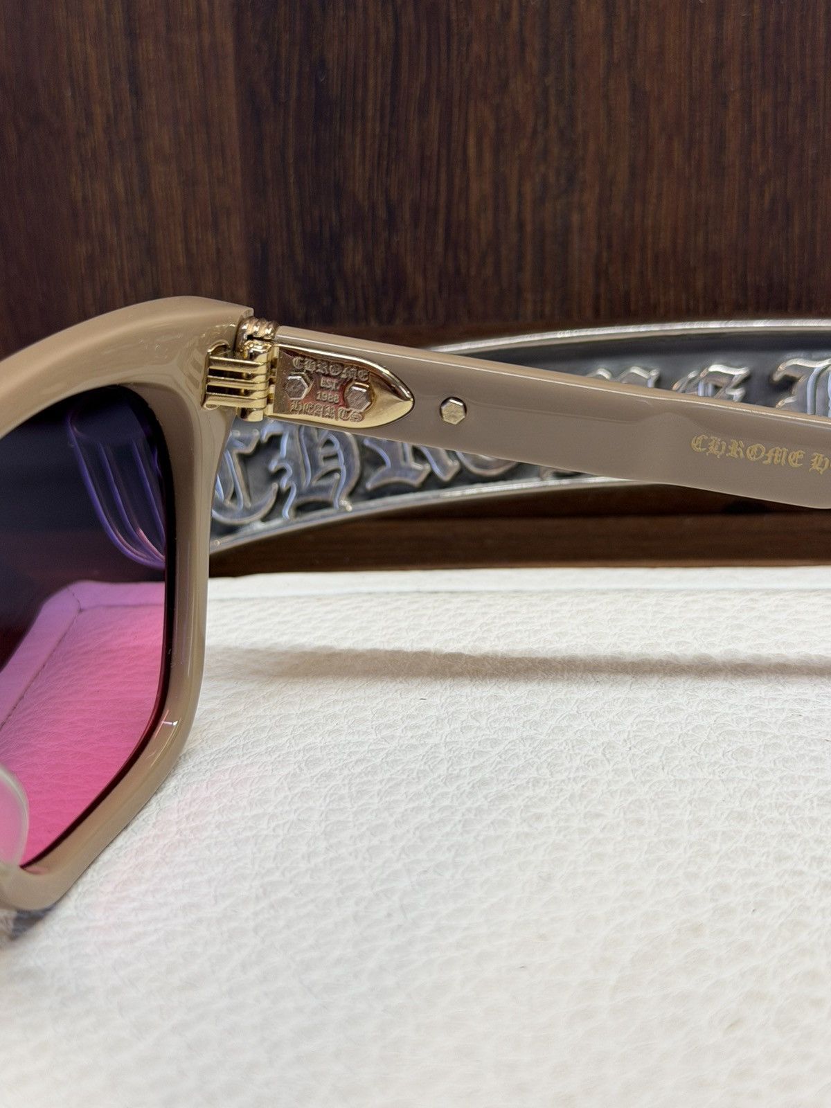 Chrome Hearts Chrome Hearts Clitterati Sunglasses Size ONE SIZE - 9 Thumbnail