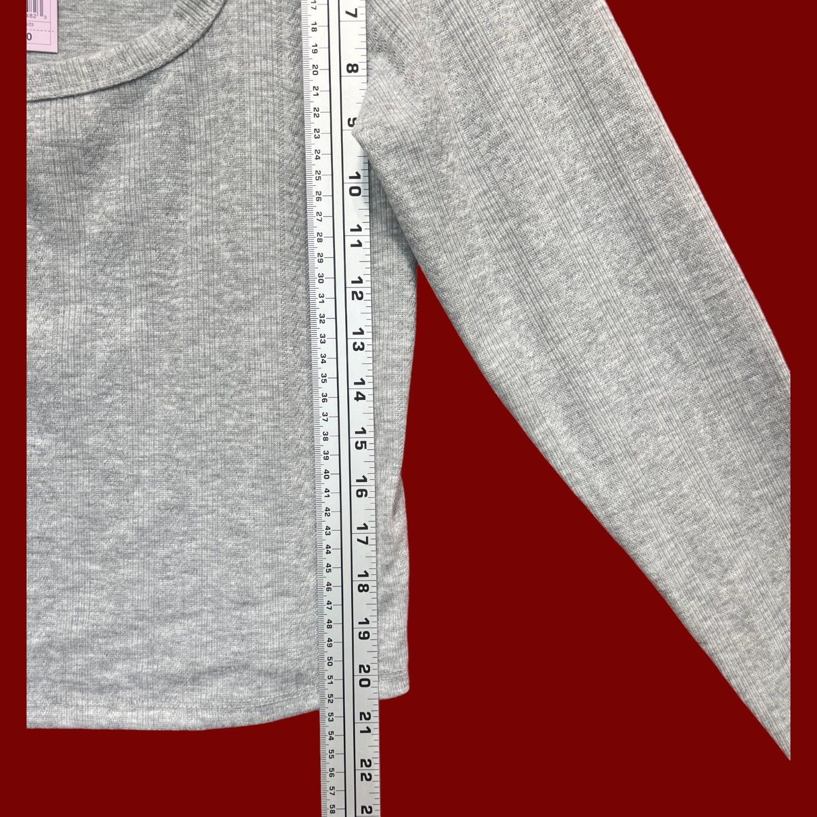 Other Wild Fable - Women's Long Sleeve T-Shirt - Grey - Extra Larg Size XL / US 12-14 / IT 48-50 - 6 Thumbnail