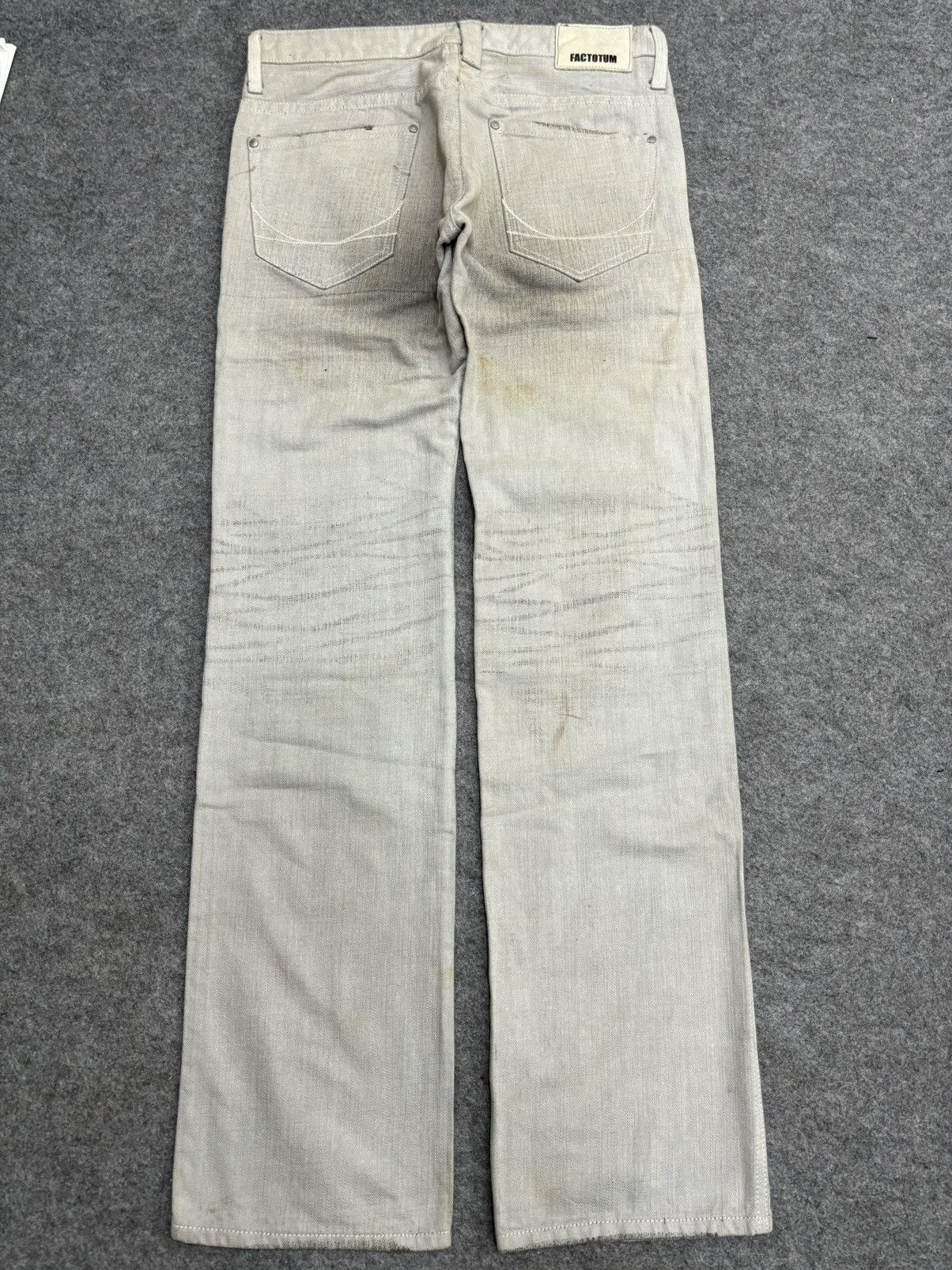 FACTOTUM × Japanese Brand FACTOTUM Japan Special Faded Design Jeans F567 Size US 30 / EU 46 - 20 Thumbnail