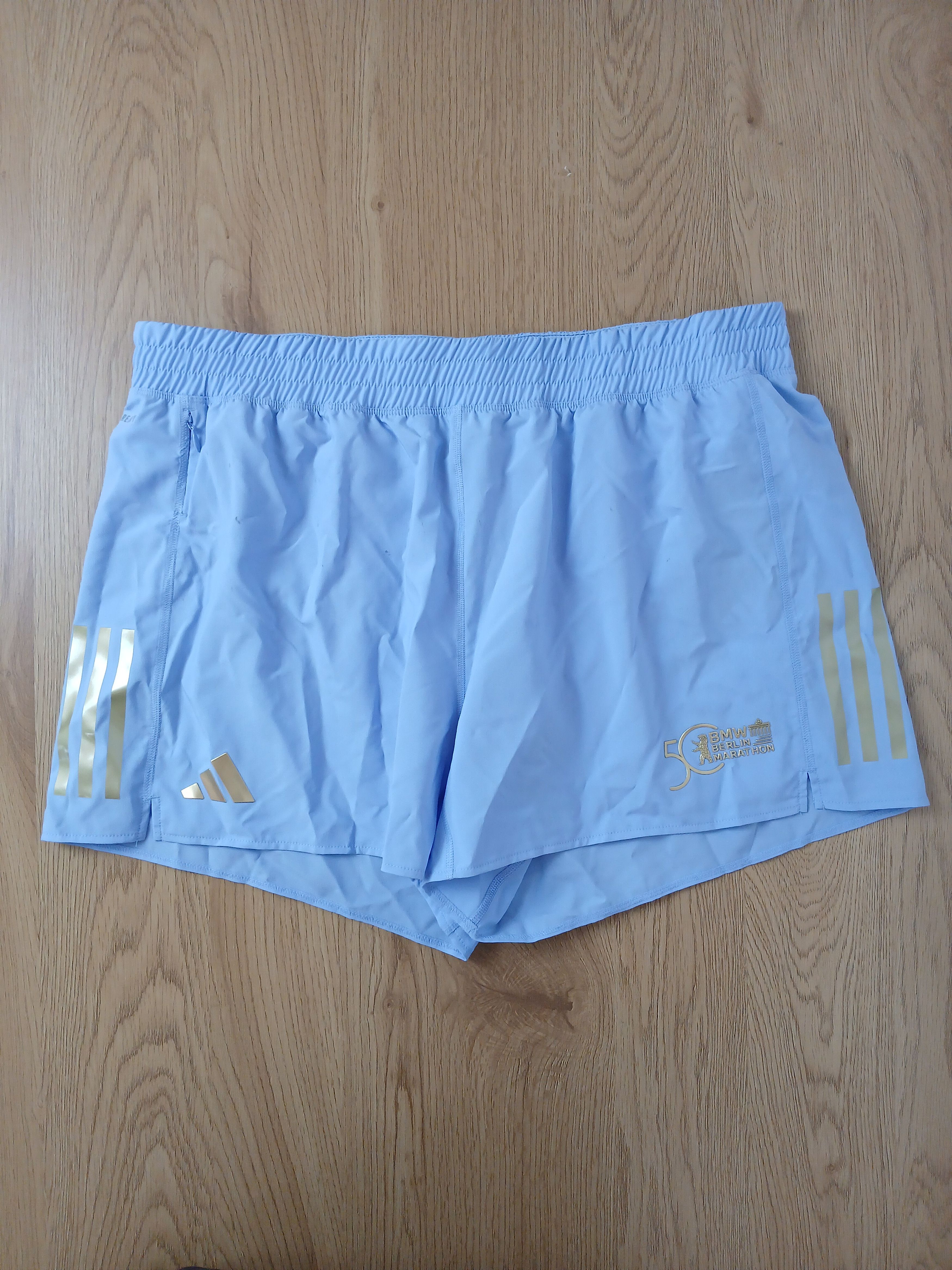 Adidas New Adidas Berlin Marathon Running Shorts size XL Size 32" / US 10 / IT 46 - 1 Thumbnail